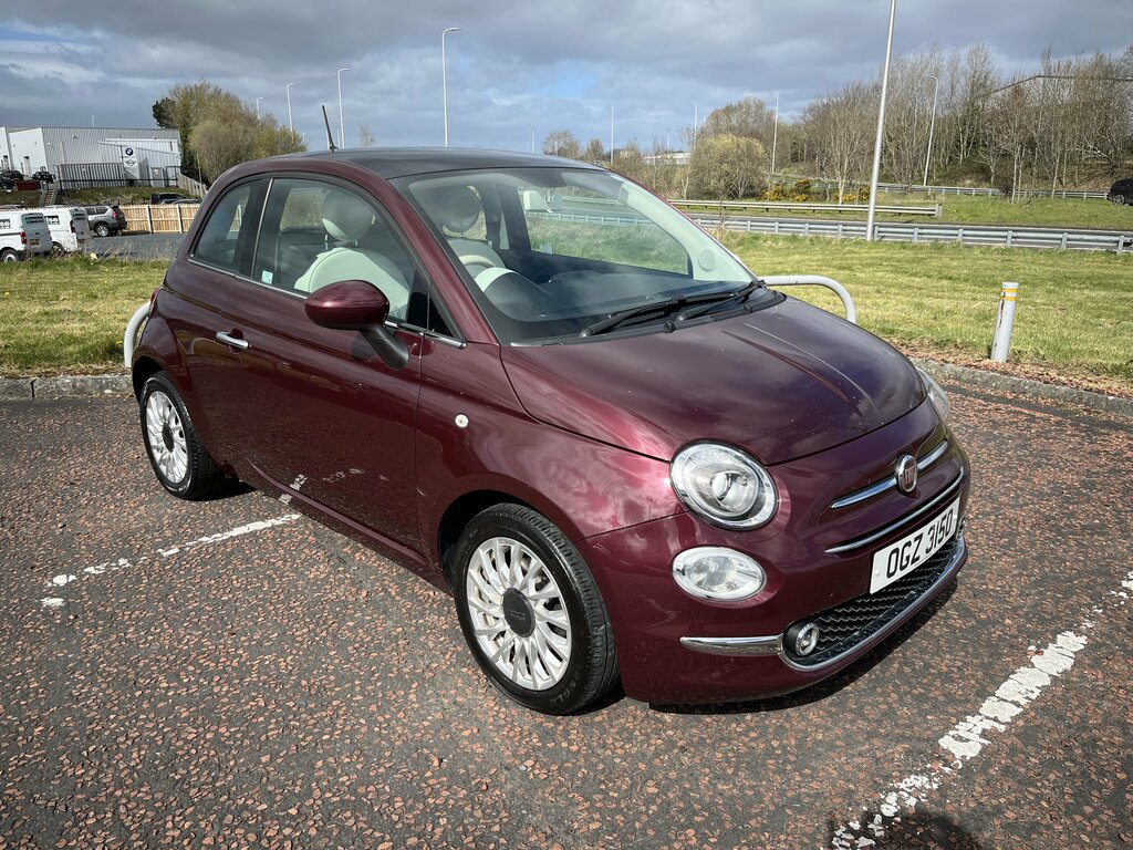 Fiat 500 2019 Fiat 500 1.2 Lounge Red