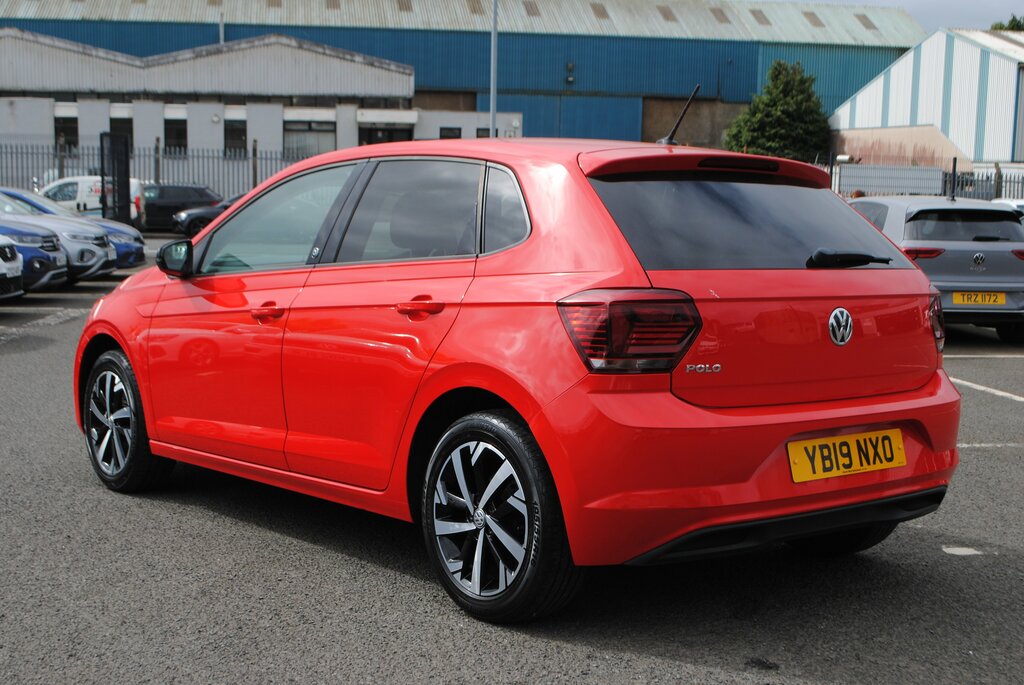 Volkswagen Polo 2019 Volkswagen Polo 1.0 Beats Evo 65 YB19NXO Red #6