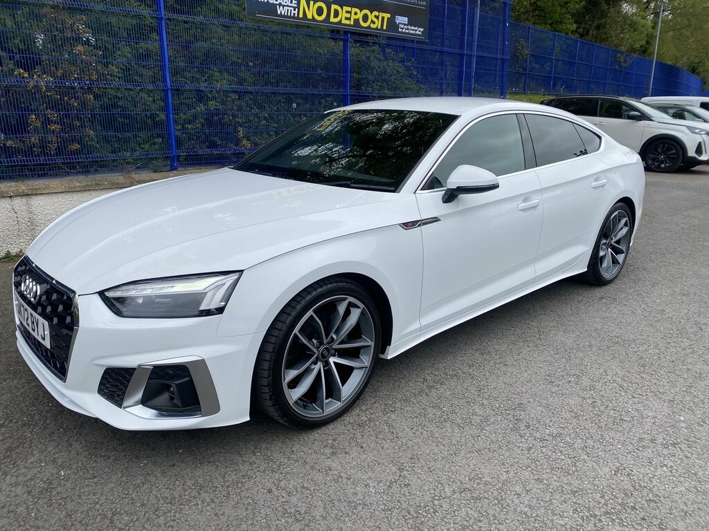 Audi A5 2022 Audi A5 35 Tdi S Line S-tronic White #4