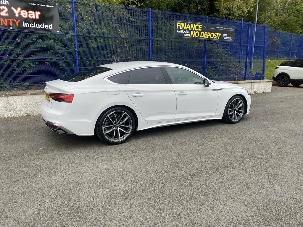 Audi A5 2022 Audi A5 35 Tdi S Line S-tronic White #3