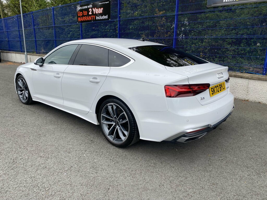Audi A5 2022 Audi A5 35 Tdi S Line S-tronic White #5