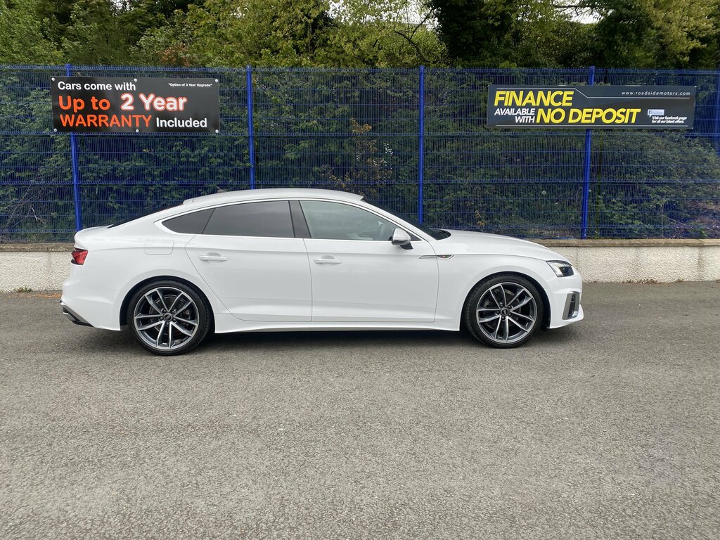Audi A5 2022 Audi A5 35 Tdi S Line S-tronic White #2