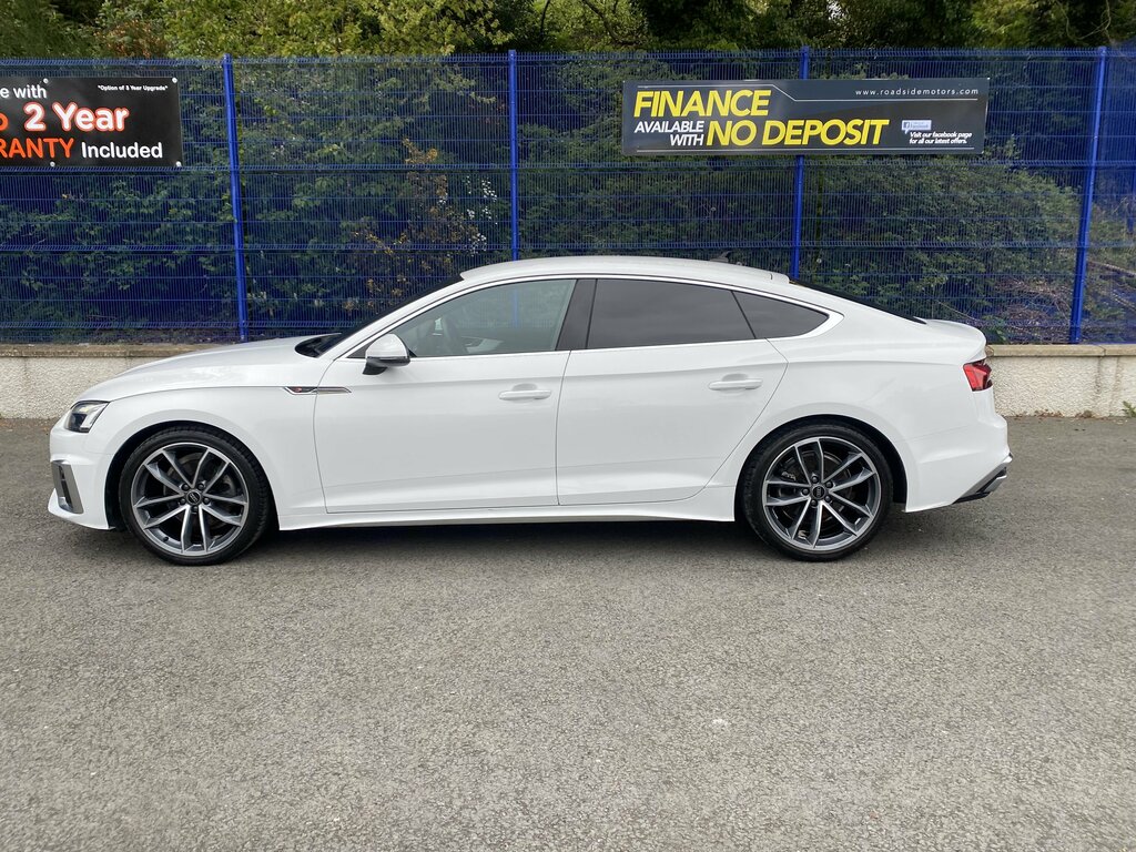 Audi A5 2022 Audi A5 35 Tdi S Line S-tronic White #6