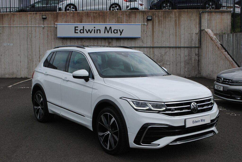 Volkswagen Tiguan 2023 Volkswagen Tiguan 1.4 R-line Tsi Dsg Phev White
