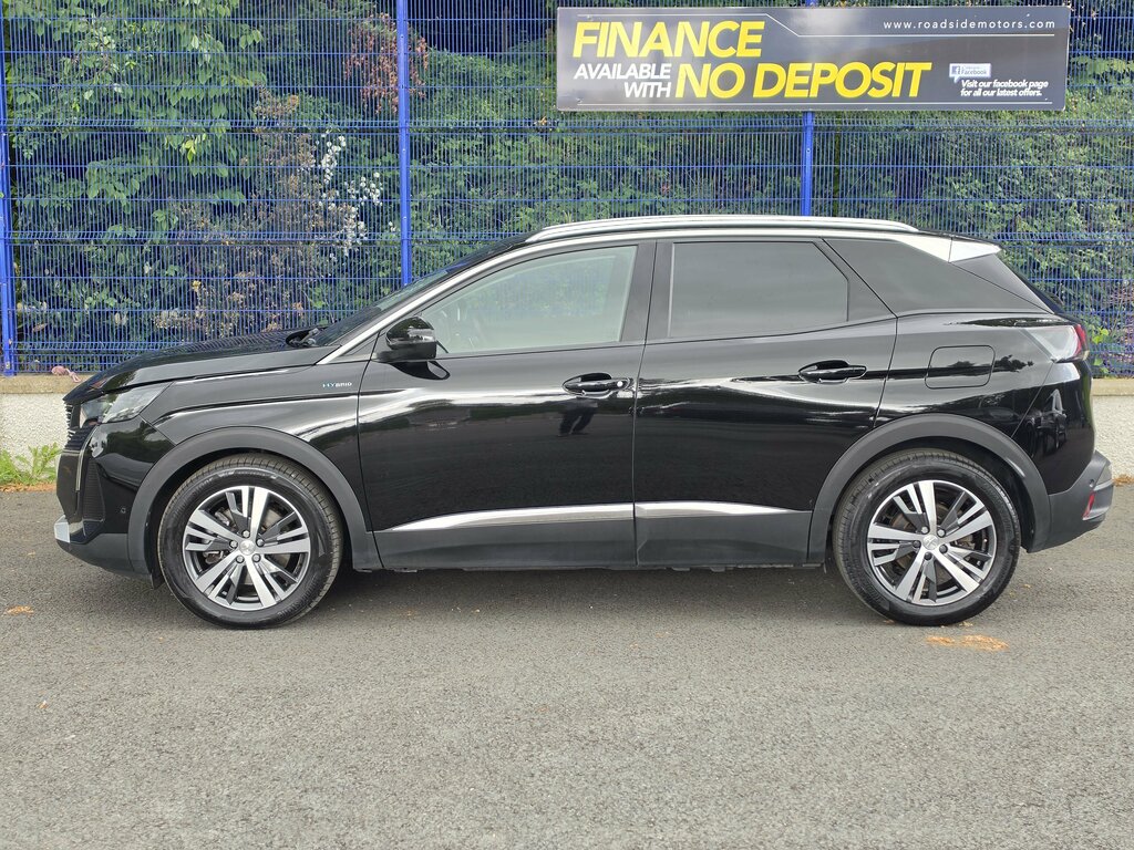 Peugeot 3008 2022 Peugeot 3008 1.6 Hybrid 225 Allure Premium E- VGZ7920 Black #6