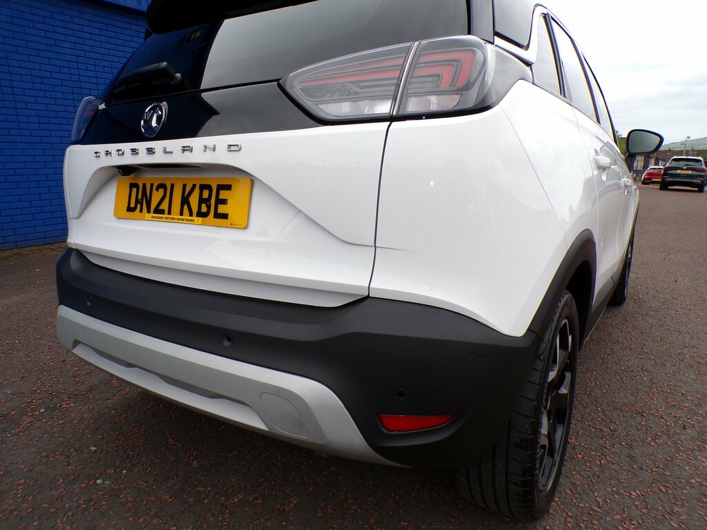 Vauxhall Crossland 2021 Vauxhall Crossland 1.2 Elite Nav DN21KBE White #4