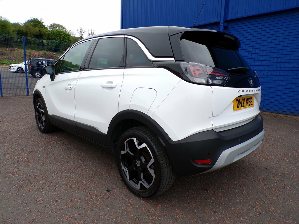 Vauxhall Crossland 2021 Vauxhall Crossland 1.2 Elite Nav DN21KBE White #6