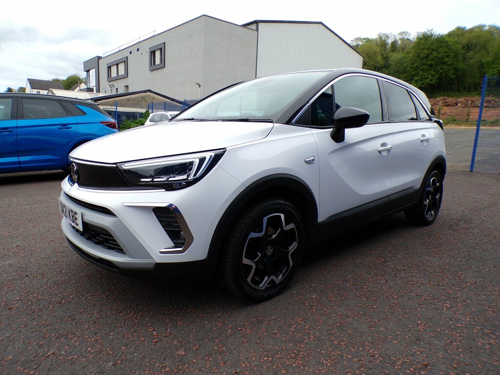 Vauxhall Crossland 2021 Vauxhall Crossland 1.2 Elite Nav DN21KBE White #5
