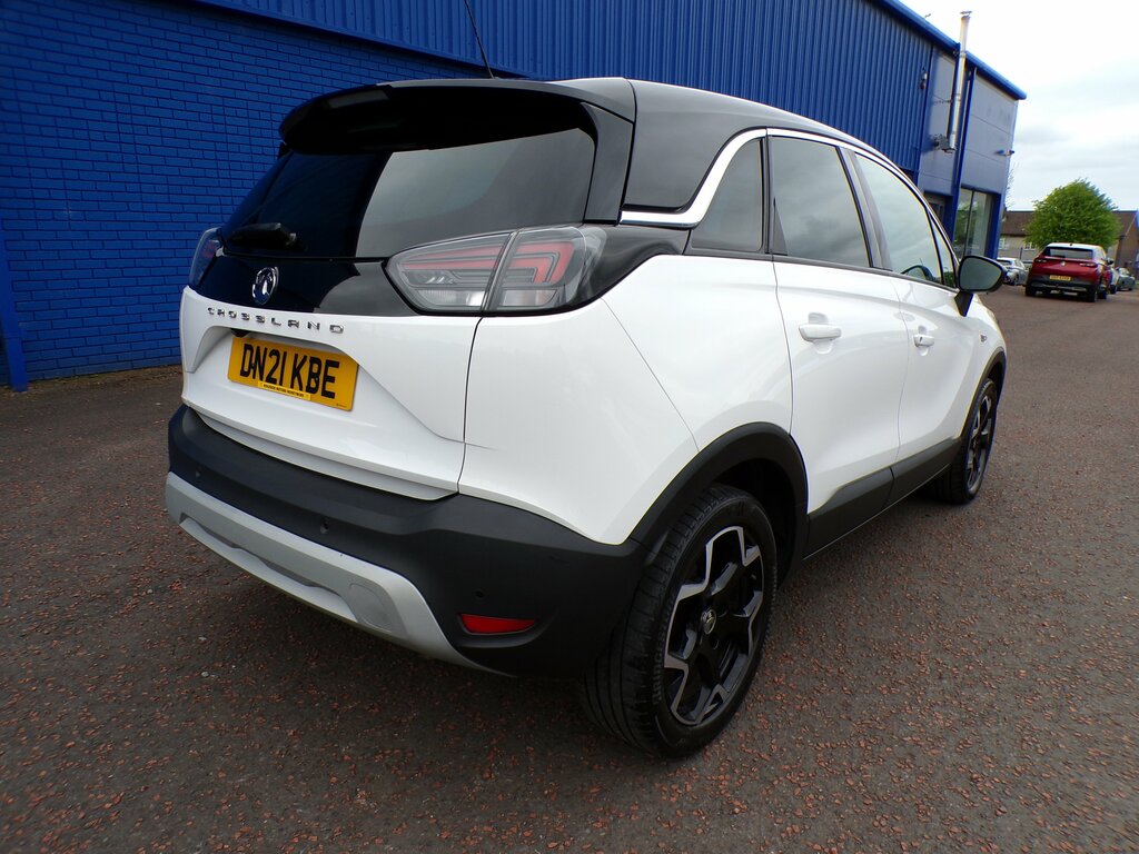 Vauxhall Crossland 2021 Vauxhall Crossland 1.2 Elite Nav DN21KBE White #3