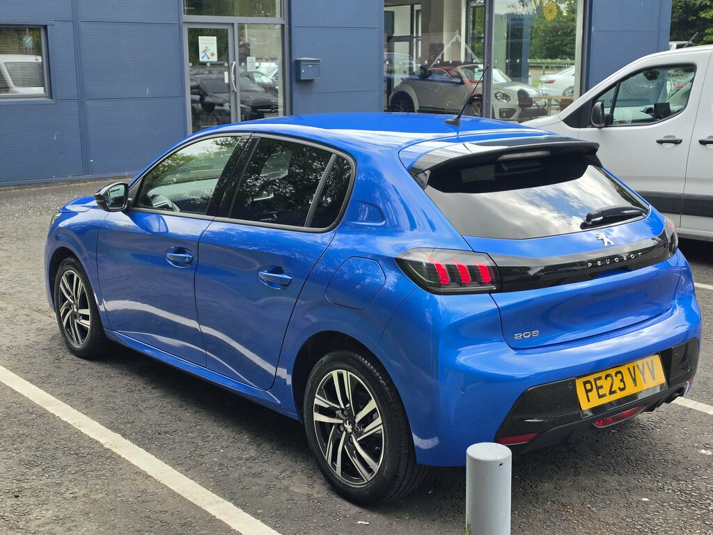 Peugeot 208 2023 Peugeot 208 1.2 Pt Allure Premium PE23VYV Blue #4