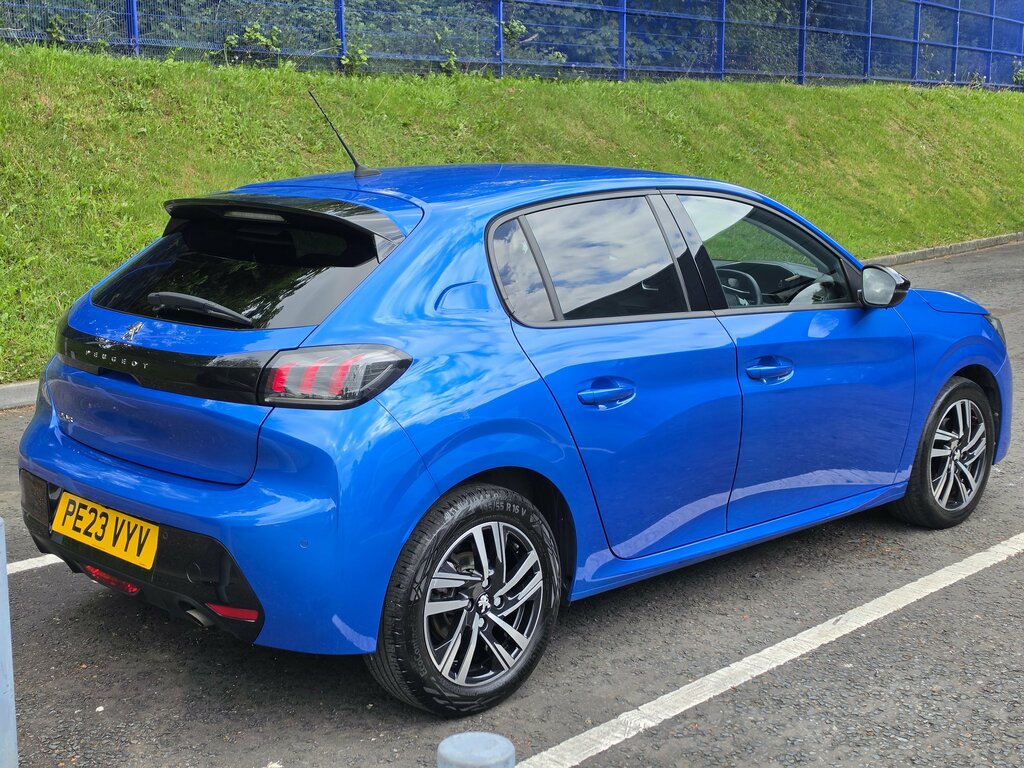 Peugeot 208 2023 Peugeot 208 1.2 Pt Allure Premium PE23VYV Blue #3