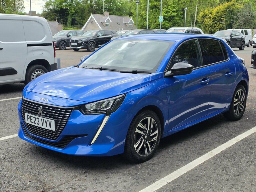 Peugeot 208 2023 Peugeot 208 1.2 Pt Allure Premium PE23VYV Blue #6
