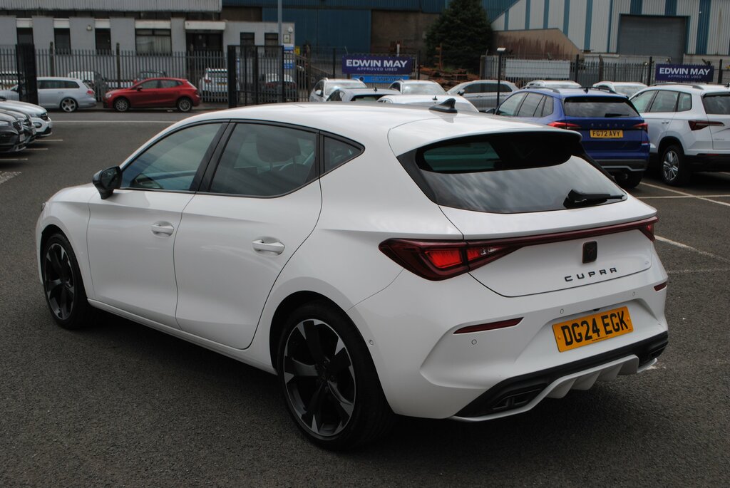 Cupra Leon 2024 Cupra Leon 1.5 Tsi V1 DG24EGK White #6