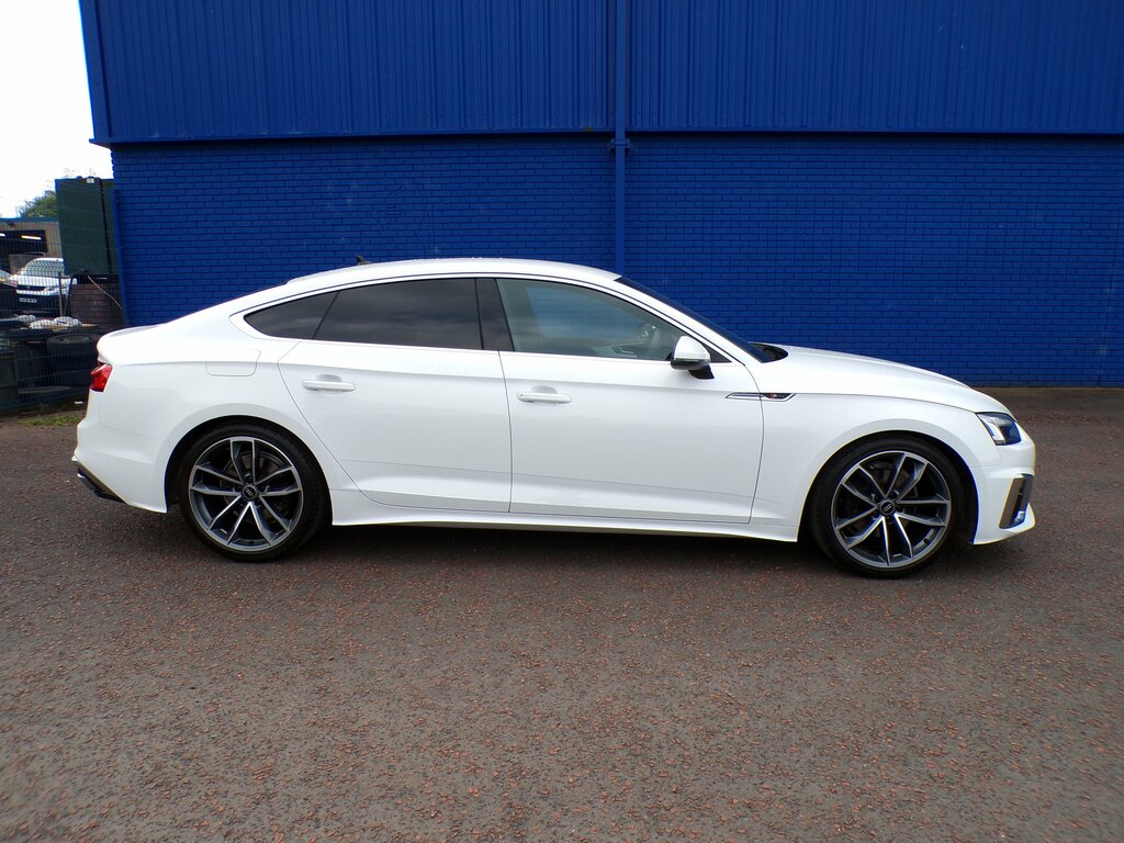 Audi A5 2023 Audi A5 2.0 Sportback Tdi S Line Mhev RV23YZH White #2