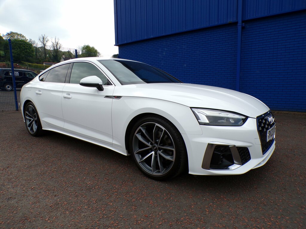 Audi A5 2023 Audi A5 2.0 Sportback Tdi S Line Mhev White