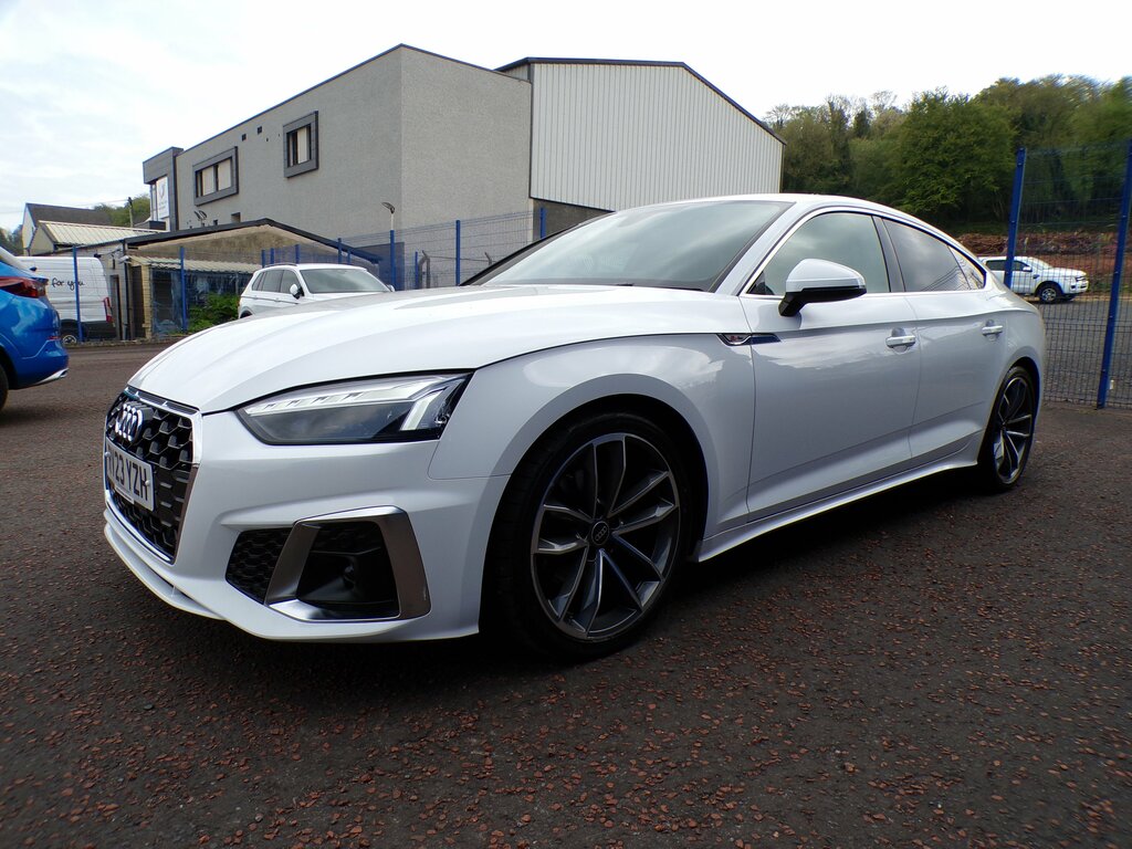 Audi A5 2023 Audi A5 2.0 Sportback Tdi S Line Mhev RV23YZH White #6