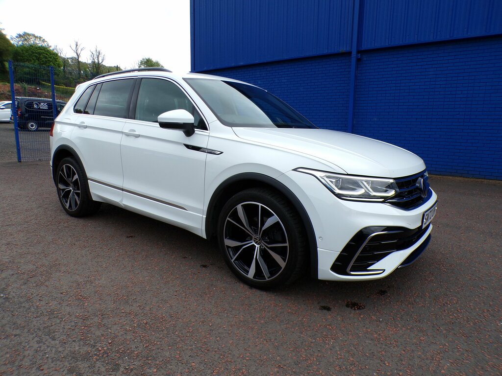 Volkswagen Tiguan 2023 Volkswagen Tiguan 2.0 R-line Tdi 4Motion Dsg White