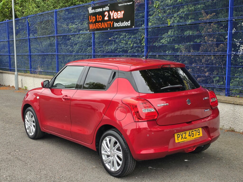 Suzuki Swift 2021 Suzuki Swift 1.2 Sz-t Dualjet Mhev PXZ4679 Red #5