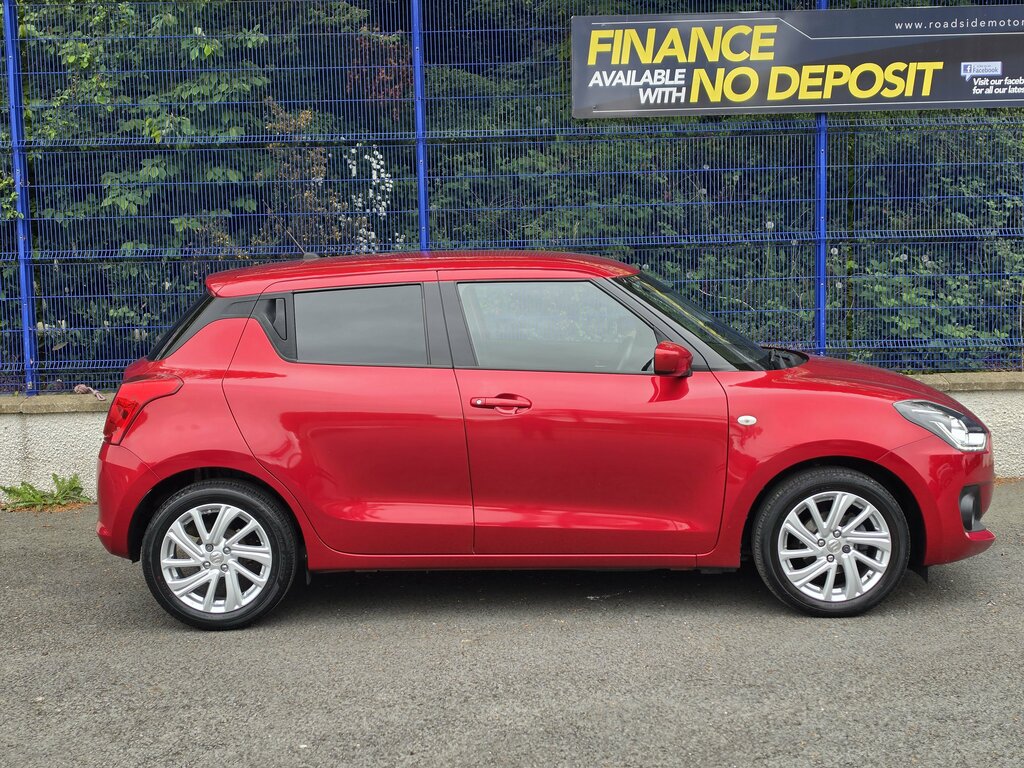 Suzuki Swift 2021 Suzuki Swift 1.2 Sz-t Dualjet Mhev PXZ4679 Red #2