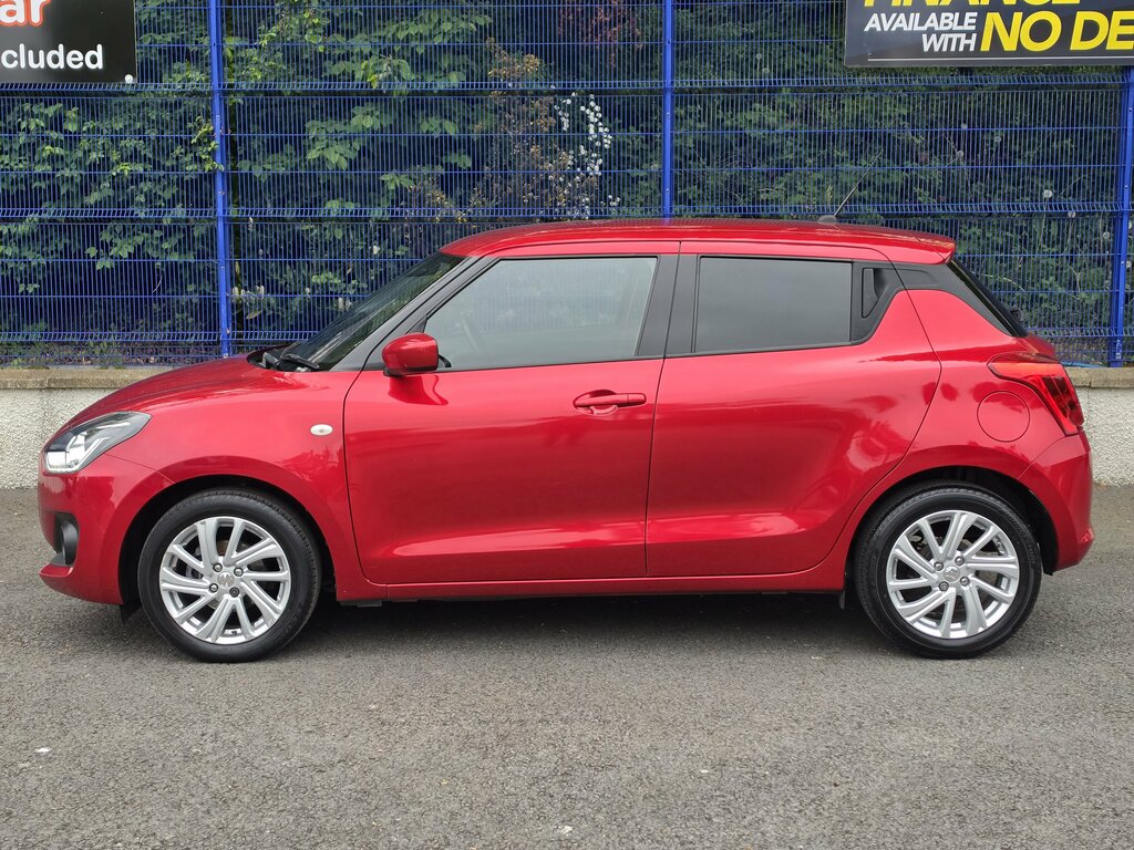 Suzuki Swift 2021 Suzuki Swift 1.2 Sz-t Dualjet Mhev PXZ4679 Red #6