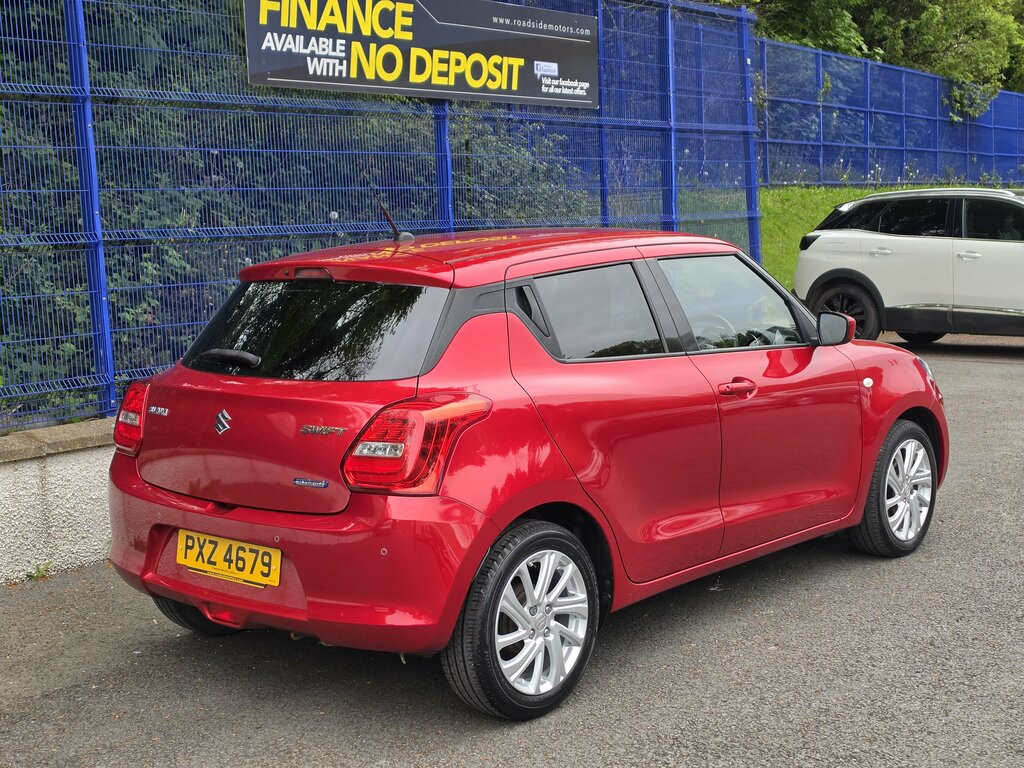 Suzuki Swift 2021 Suzuki Swift 1.2 Sz-t Dualjet Mhev PXZ4679 Red #3
