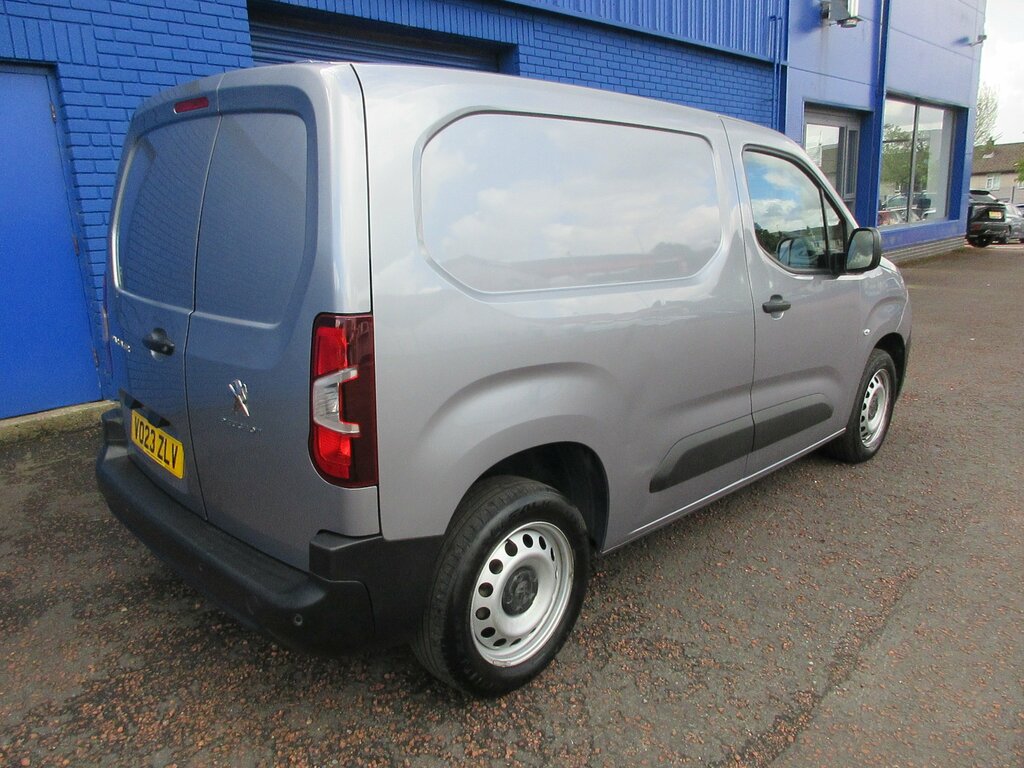 Peugeot Partner Ex.vat 2023 Peugeot Partner 1.5 Bluehdi Profession VO23ZLV Grey #3