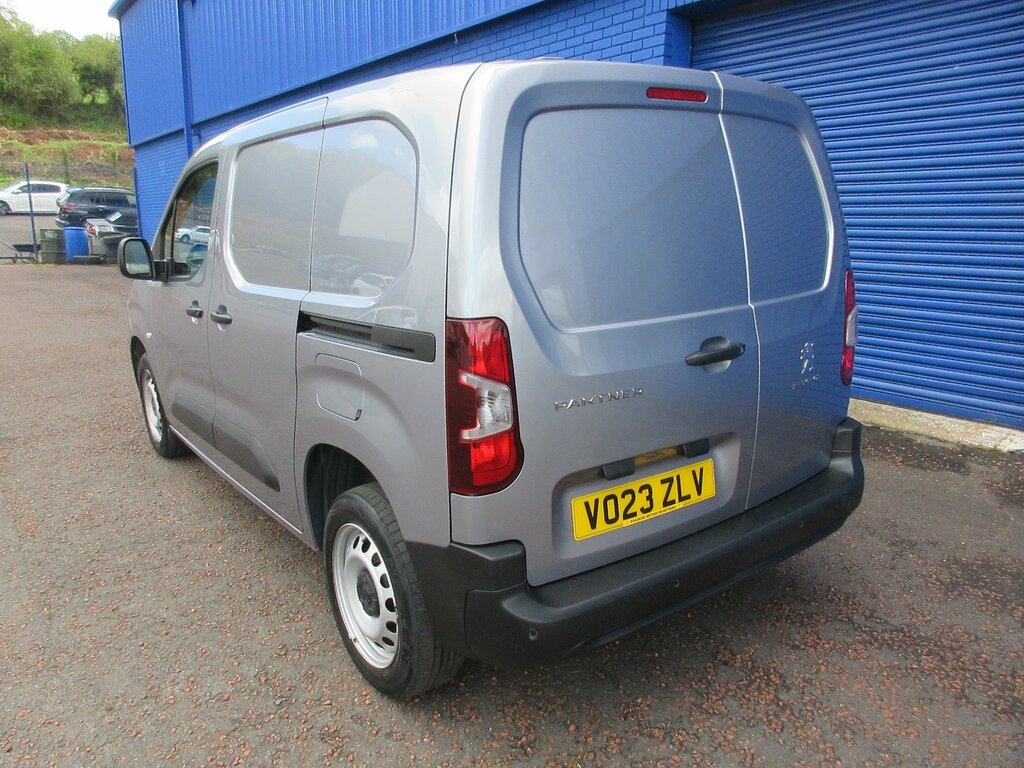 Peugeot Partner Ex.vat 2023 Peugeot Partner 1.5 Bluehdi Profession VO23ZLV Grey #5