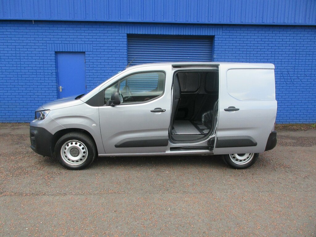 Peugeot Partner Ex.vat 2023 Peugeot Partner 1.5 Bluehdi Profession VO23ZLV Grey #6
