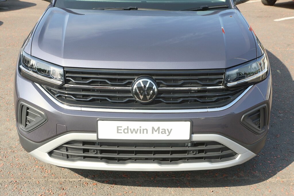 Volkswagen T-Cross 2025 Volkswagen T-cross 1.0 Match Tsi Dsg Grey #4