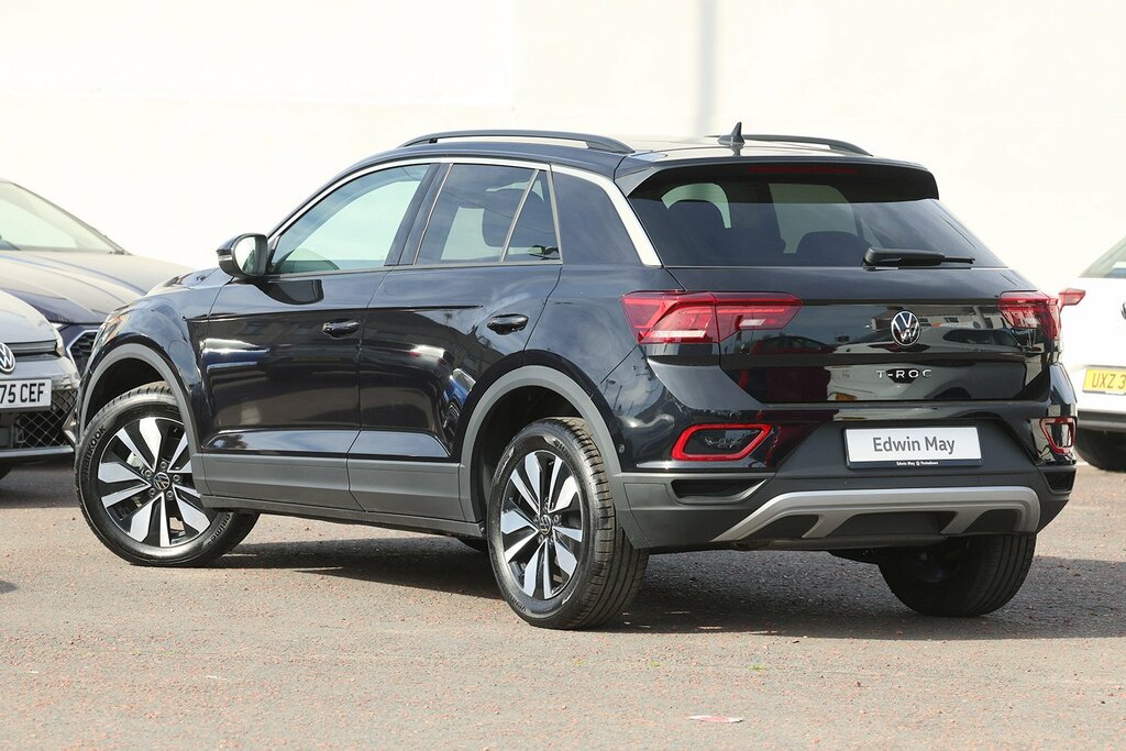 Volkswagen T-Roc 2025 Volkswagen T-roc 1.0 Match Tsi Black #3