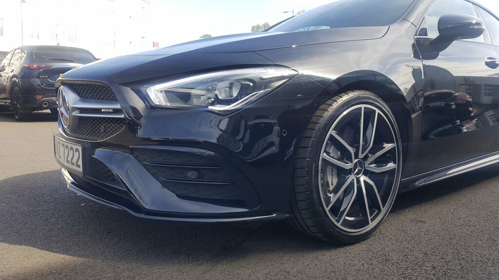 Mercedes-Benz CLA Class 2022 Mercedes Cla 2.0 Amg Cla 35 4Matic Premium Black #4