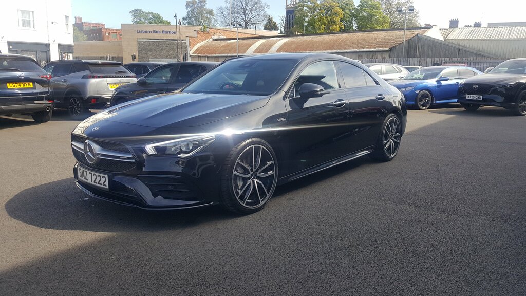 Mercedes-Benz CLA Class 2022 Mercedes Cla 2.0 Amg Cla 35 4Matic Premium Black #2