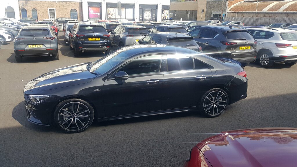 Mercedes-Benz CLA Class 2022 Mercedes Cla 2.0 Amg Cla 35 4Matic Premium Black #3