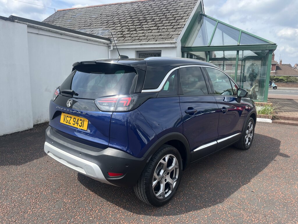 Vauxhall Crossland 2022 Vauxhall Vauxhall Crossland Ultimate 1.2 Turb VGZ9431 Blue #4