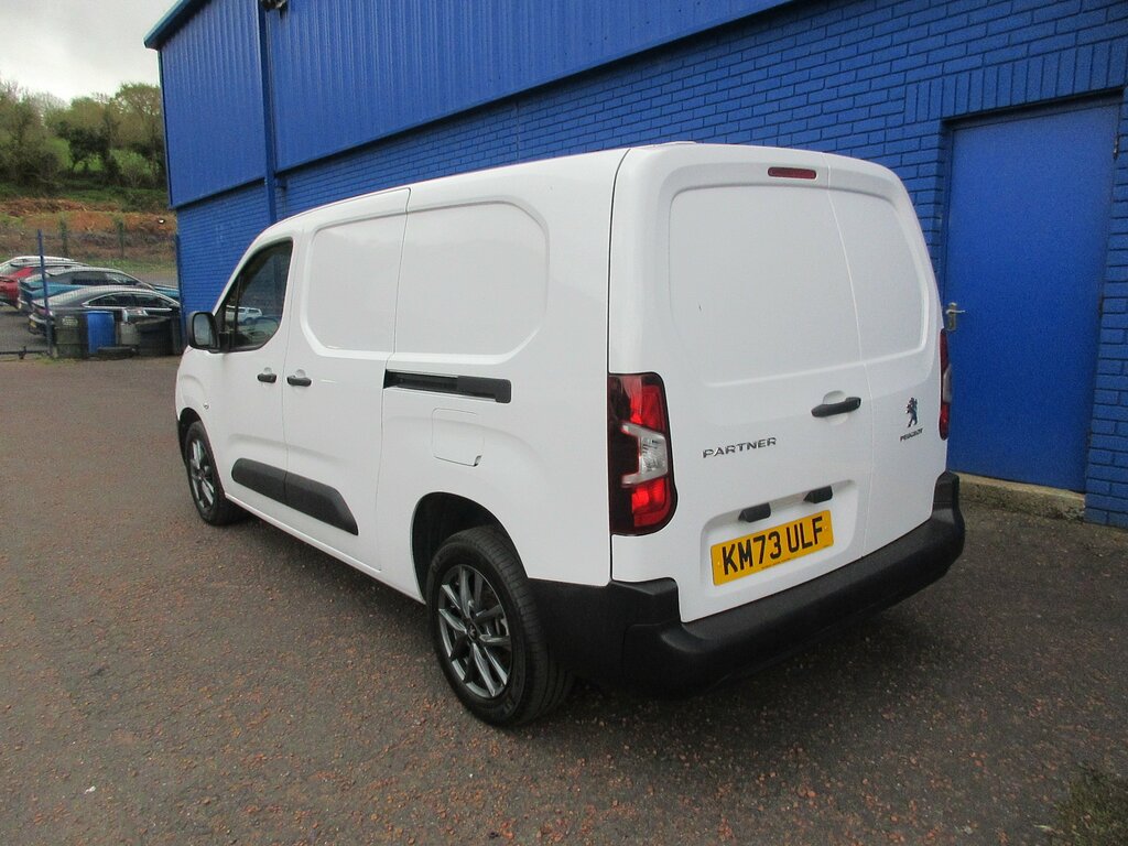 Peugeot Partner 2023 Peugeot Partner 1.5 Bluehdi Professional Prem KM73ULF White #5
