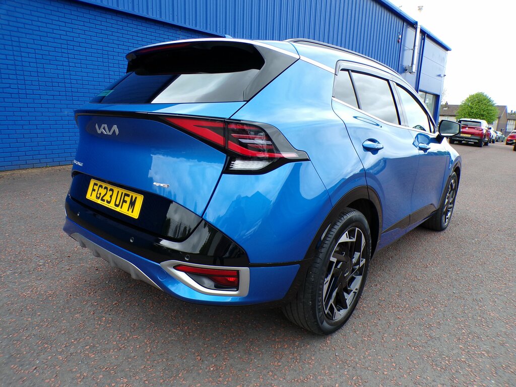 Kia Sportage 2023 Kia Sportage 1.6 Gt-line Isg Mhev FG23UFM Blue #3