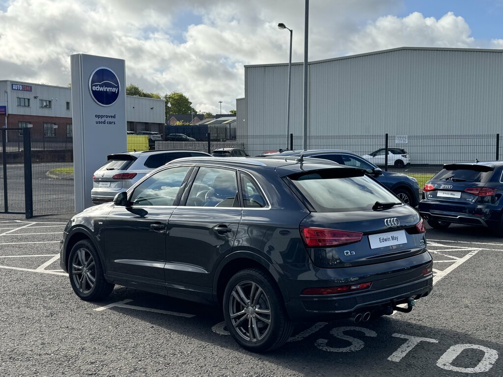 Audi Q3 2018 Audi Q3 S-line Edition 2.0 Tdi 150Ps Quattr WHZ5342 Grey #6