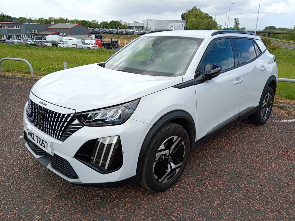 Peugeot 2008 2025 Peugeot 2008 1.2 Puretech Ss Allure WRZ4478 White #2