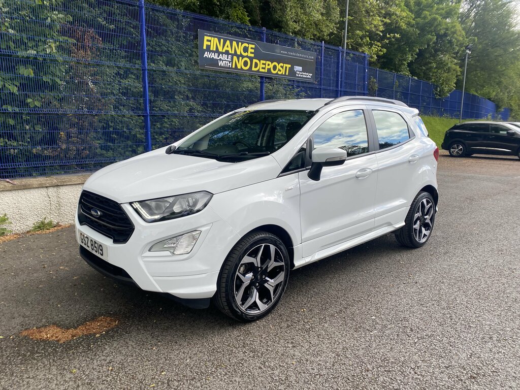 Ford Ecosport 2023 Ford Ecosport 1.0 St-line 125 GSZ8519 White #4