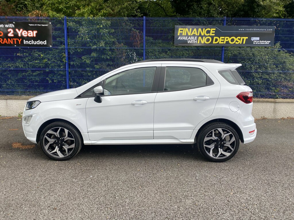 Ford Ecosport 2023 Ford Ecosport 1.0 St-line 125 GSZ8519 White #5