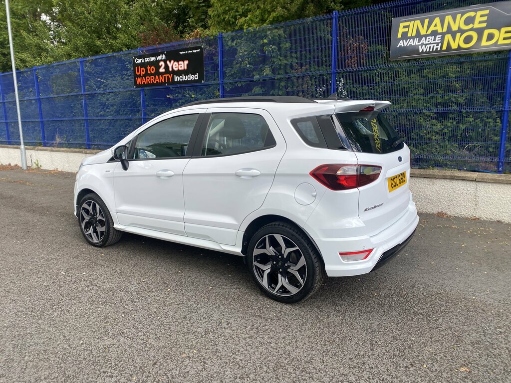 Ford Ecosport 2023 Ford Ecosport 1.0 St-line 125 GSZ8519 White #6