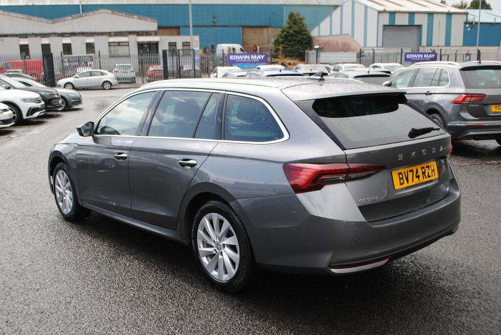 Skoda Octavia 2024 Skoda Octavia 2.0 Se L Tdi 150 Dsg Estate BV74RZH Grey #6