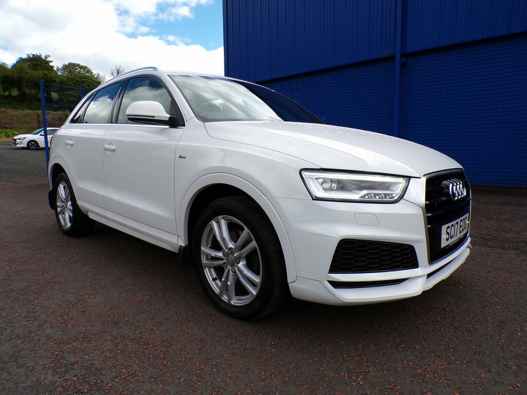 Audi Q3 2017 Audi Q3 2.0 Tdi S Line Edition White