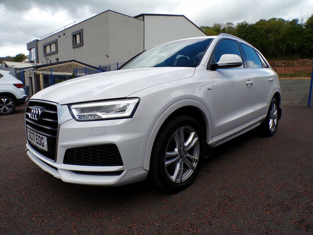 Audi Q3 2017 Audi Q3 2.0 Tdi S Line Edition SC17EOG White #6