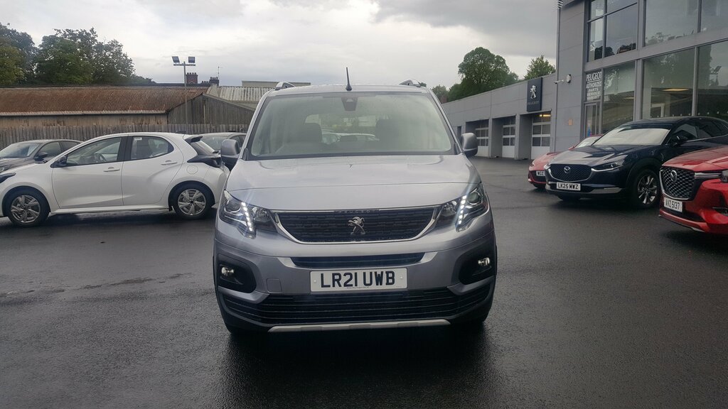Peugeot Rifter 2021 Peugeot Rifter 1.5 Bluehdi Ss Allure LR21UWB Grey #3