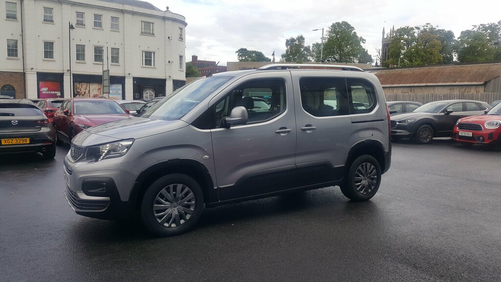Peugeot Rifter 2021 Peugeot Rifter 1.5 Bluehdi Ss Allure LR21UWB Grey #4