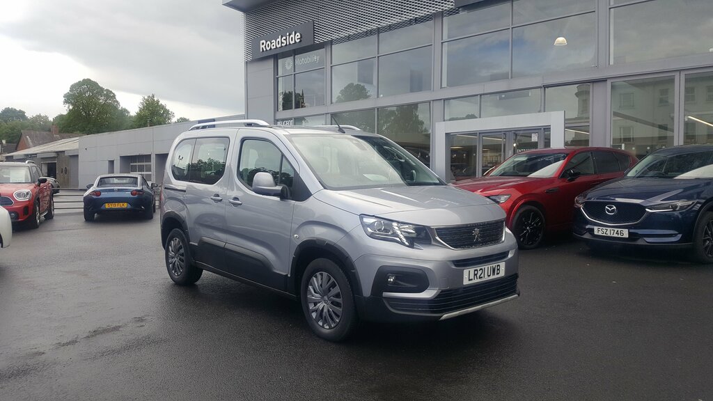 Peugeot Rifter 2021 Peugeot Rifter 1.5 Bluehdi Ss Allure LR21UWB Grey #2