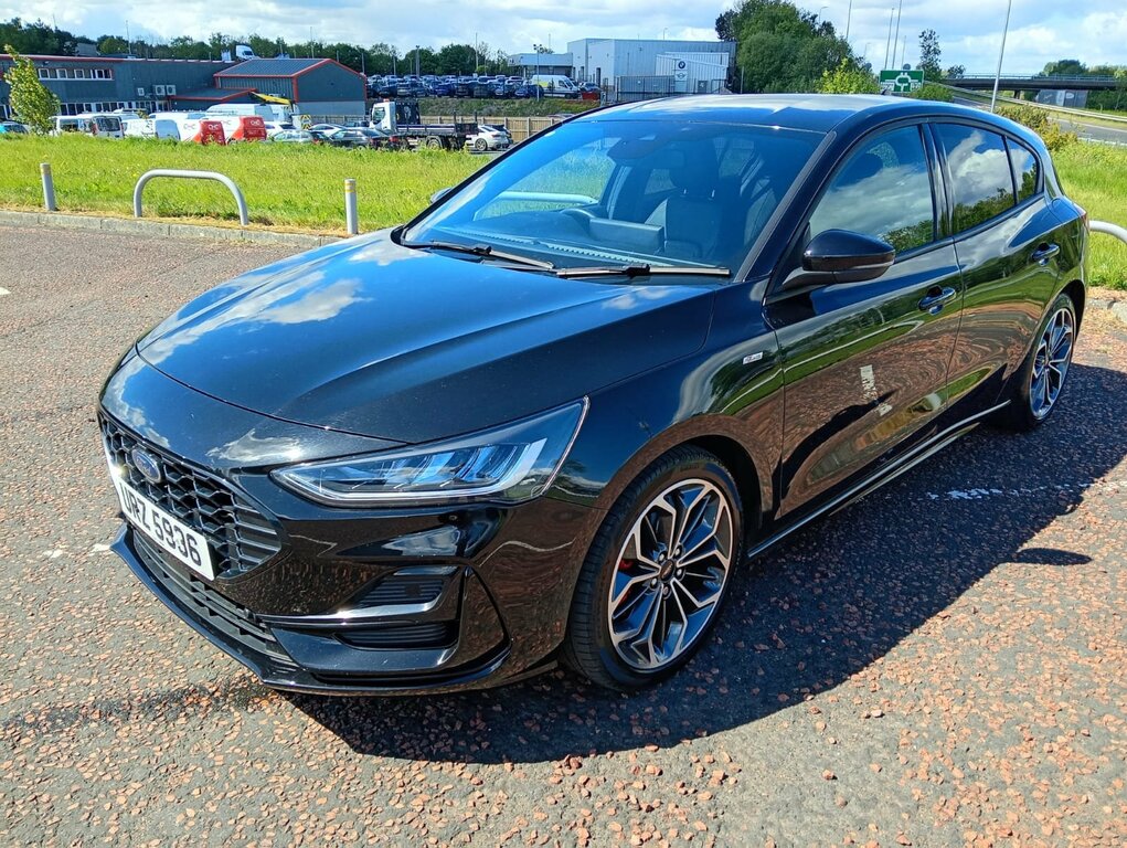 Ford Focus 2023 Ford Focus 1.0 St-line X URZ5936 Black #4