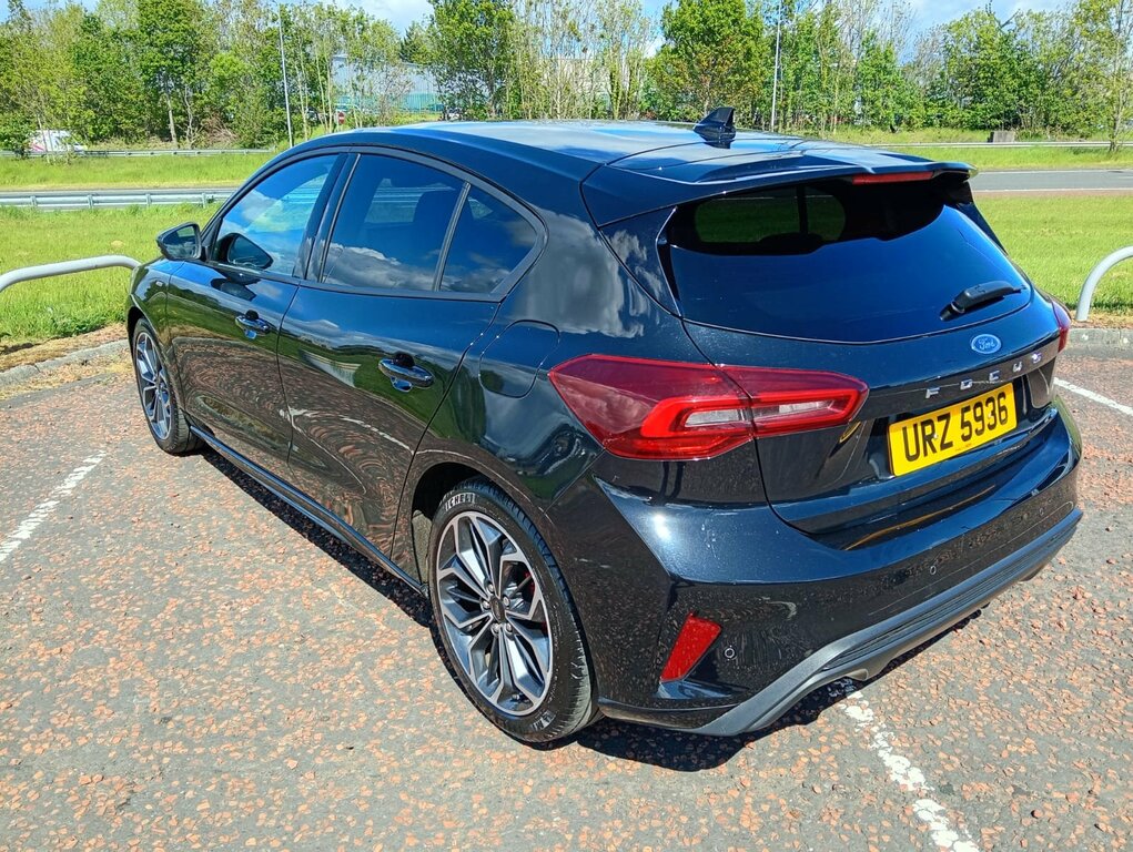 Ford Focus 2023 Ford Focus 1.0 St-line X URZ5936 Black #6