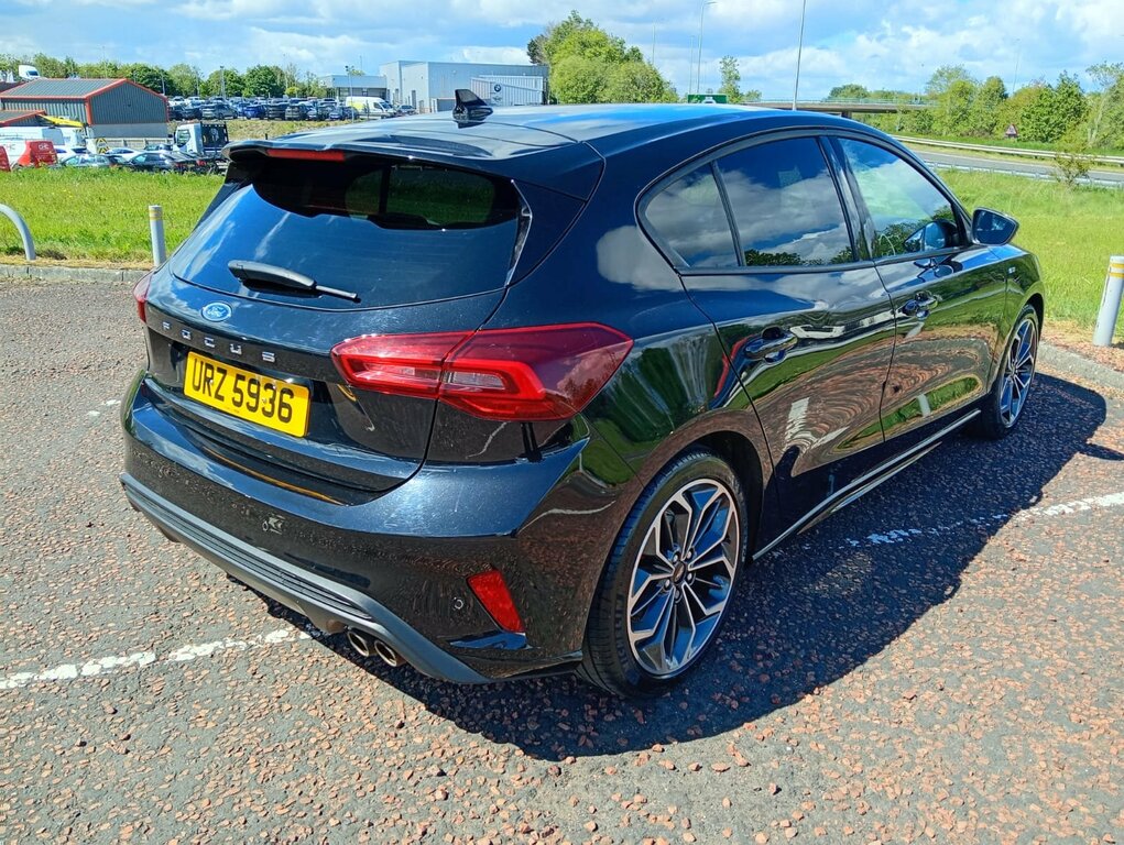 Ford Focus 2023 Ford Focus 1.0 St-line X URZ5936 Black #5
